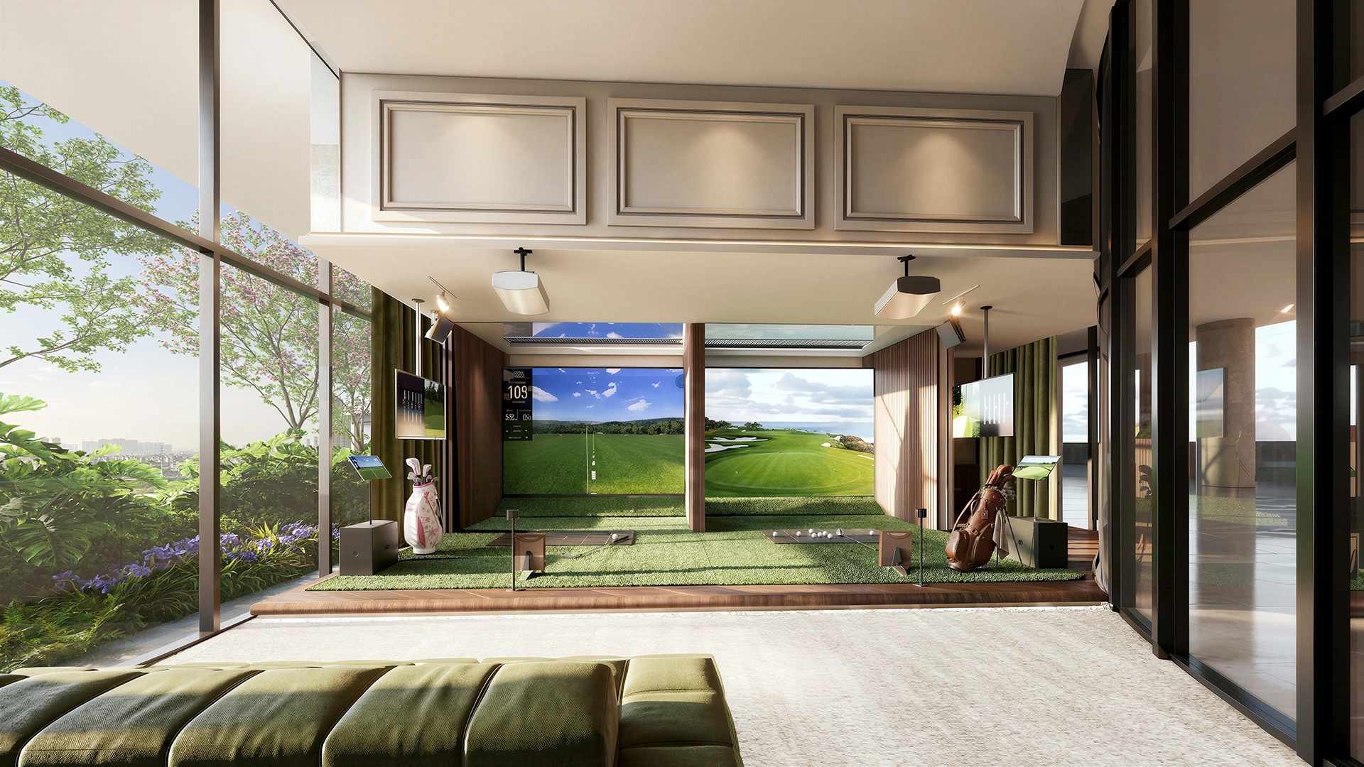 Golf simulator