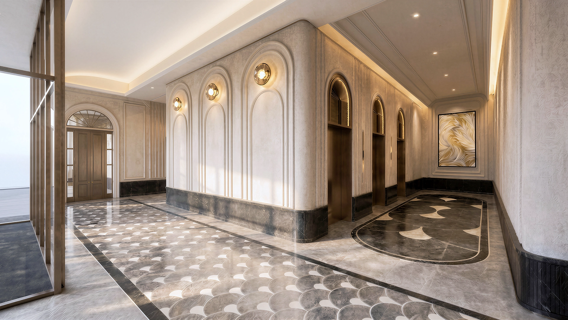 Lift lobby