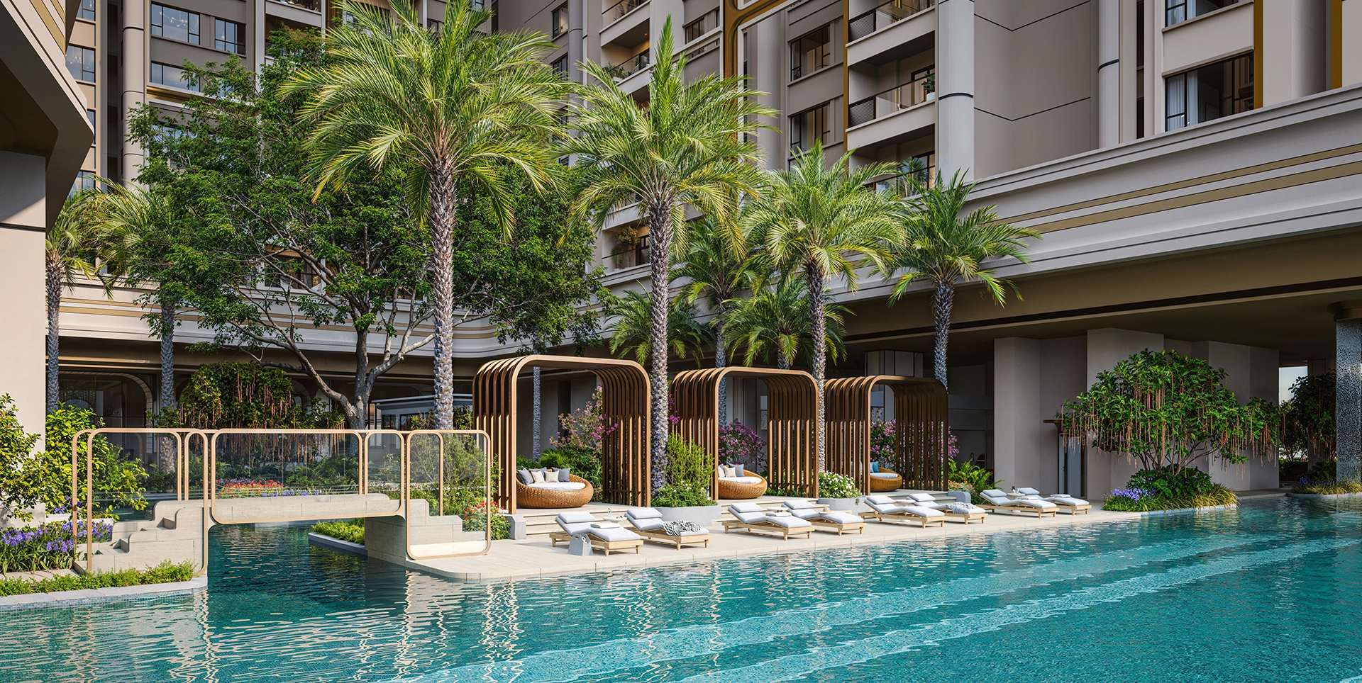 Resort deck