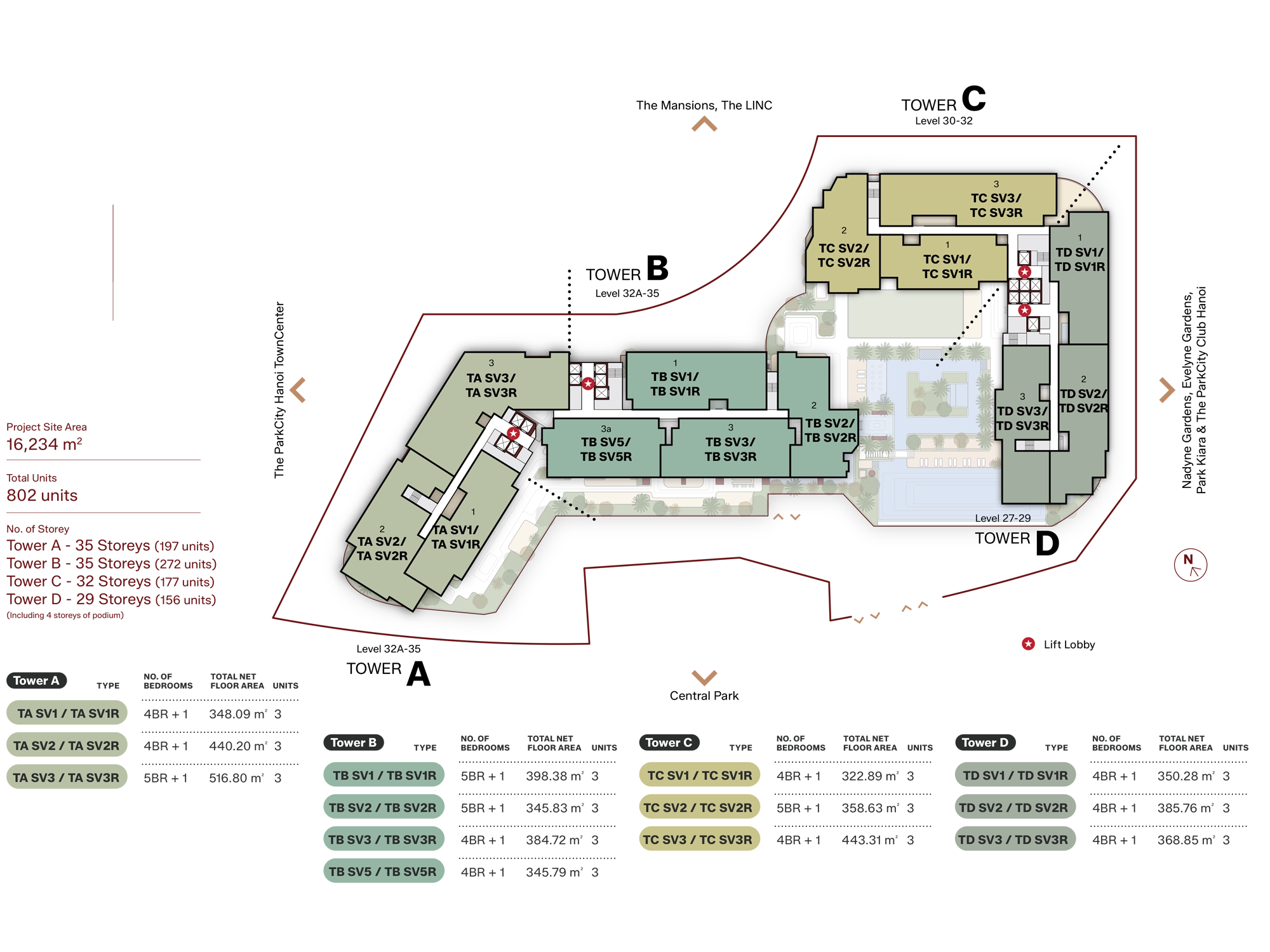 SkyVilla Site Plan